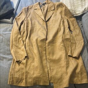 Womens Tan Theory light jacket